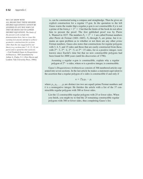 Projects - Cengage Learning