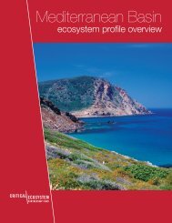 Mediterranean Basin - Critical Ecosystem Partnership Fund