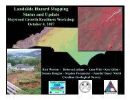 Landslide Hazard Mapping Status and Update