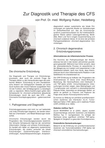 als pdf-Datei - CFS-Chronisches Erschöpfungssyndrom, index