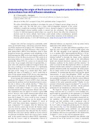 Understanding the origin of the S-curve in conjugated polymer ...