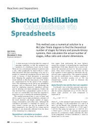 120260 Shortcut Distillation.pdf - Department of Chemical Engineering