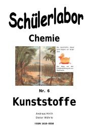 Kunststoffe - Chemie und ihre Didaktik, Universität Wuppertal