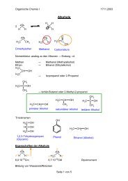 Alkohole - Chempage.de