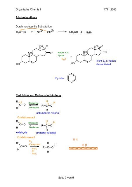 Alkohole - Chempage.de