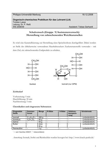 Philipps-Universität Marburg - ChidS