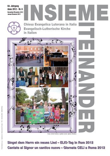 Download Zeitschrift - Chiesa Evangelica Luterana in Italia