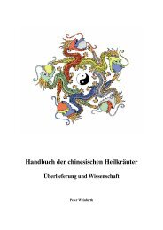 Handbuch der chinesischen Heilkräuter - Chinesische Medizin