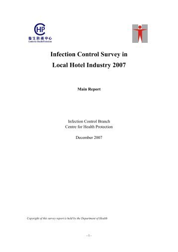 Infection Control Survey Report in Local Hotel Industry