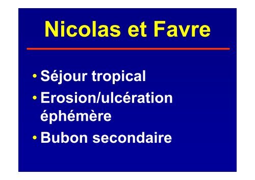 Maladies à transmission sexuelle (Eric Caumes - module 2)