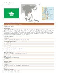 The World Factbook East & Southeast Asia :: Macau (special ...