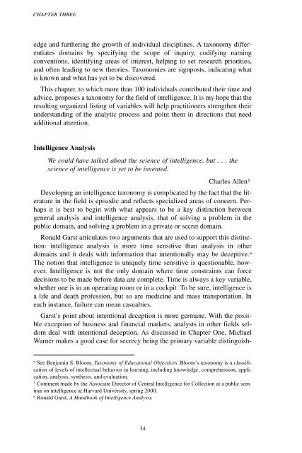 Analytic Culture in the U.S. Intelligence Community (PDF) - CIA