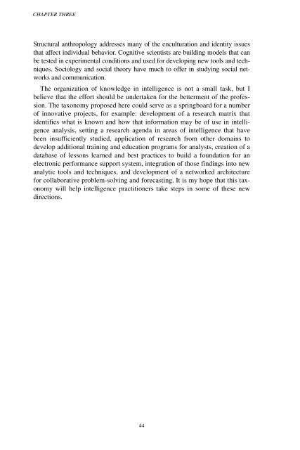 Analytic Culture in the U.S. Intelligence Community (PDF) - CIA