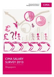 Singapore salary survey - CIMA