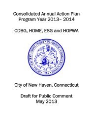 Draft 2013-2014 Consolidated Annual Action Plan - New Haven ...