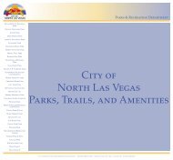 City of North Las Vegas Parks, Trails, and Amenities