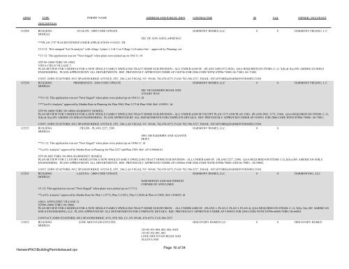 04/01/2012 Building Permits Issued - City of North Las Vegas, Nevada