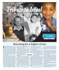 Tribute to Israel In - The Canadian Jewish News