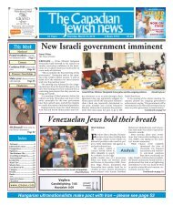 March 14, 2013 - The Canadian Jewish News