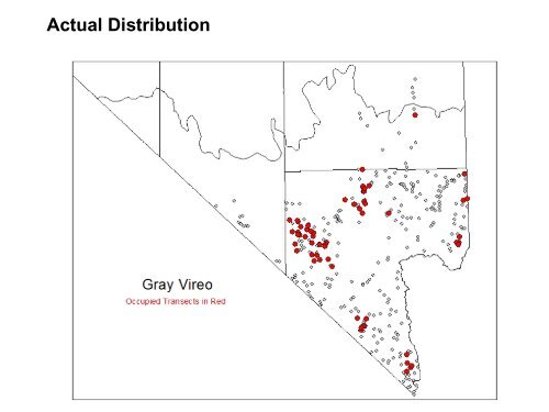 Developing Habitat Models and Monitoring Techniques for Nine Bird ...