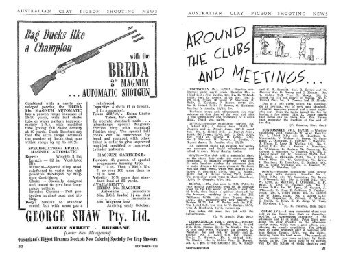 OCTOBER, 1955 - Australian Clay Target Association