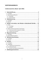 SORTIERHANDBUCH - Cleaner Production Germany