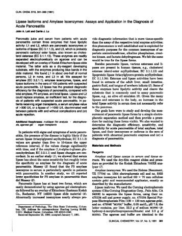 View - Clinical Chemistry