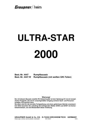 ultra-star 2000 - CMC Versand