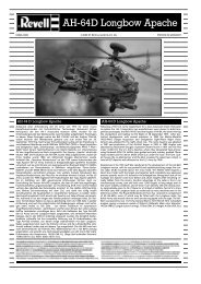 PDF: AH-64D Longbow Apache 04046 Maßstab: 1 ... - CMC Versand