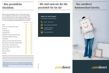 Informationen (PDF) - Comdirect