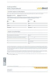 Ausgezeichnet Comdirect Bank Ag