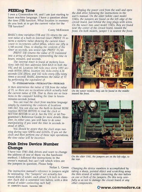 Compute Gazette - Commodore Computers