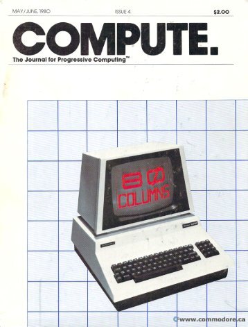 May June 1980 - Commodore Computers