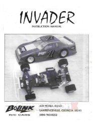 Bolink Invader Manual - CompetitionX.com