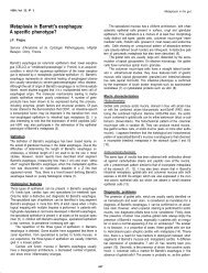 Metaplasia in Barrett's esophagus: A specific phenotype?