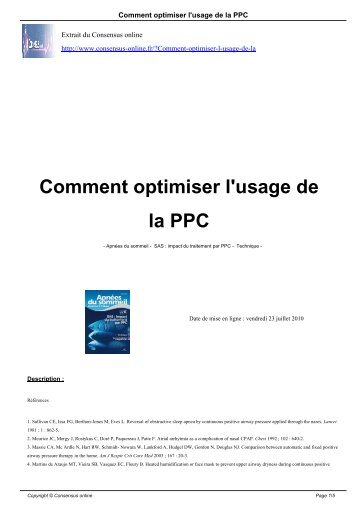 Comment optimiser l'usage de la PPC - Consensus Online