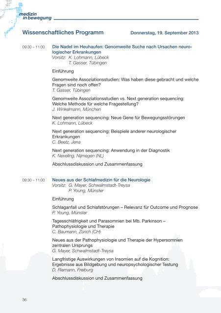 86. Kongress der Deutschen Gesellschaft für Neurologie mit ...