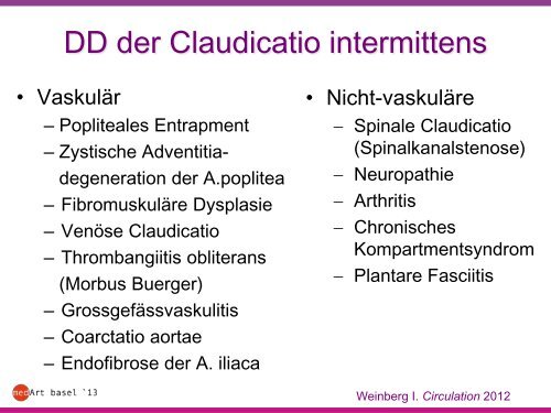 Periphere arterielle Verschlusskrankheit (PAVK)