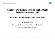 Mitschrift vom 12.06.2013 - Lehrstuhl für Controlling