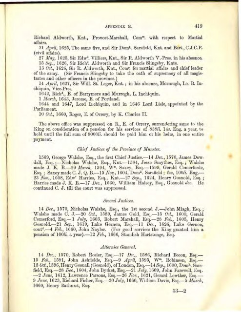 Appendix M - Cork Past and Present