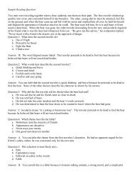 Sample Reading Question Two men were traveling together when a ...