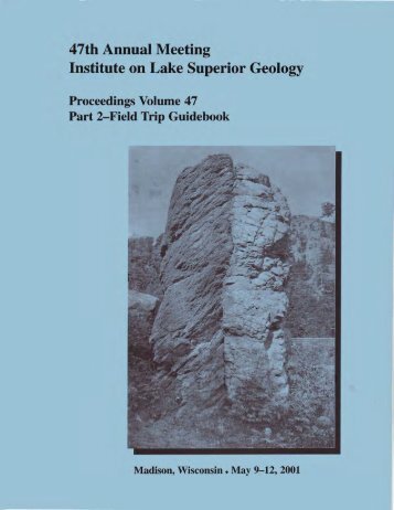 (one volume) 1. Sedimentologic, tectonic, and metamorphic history ...