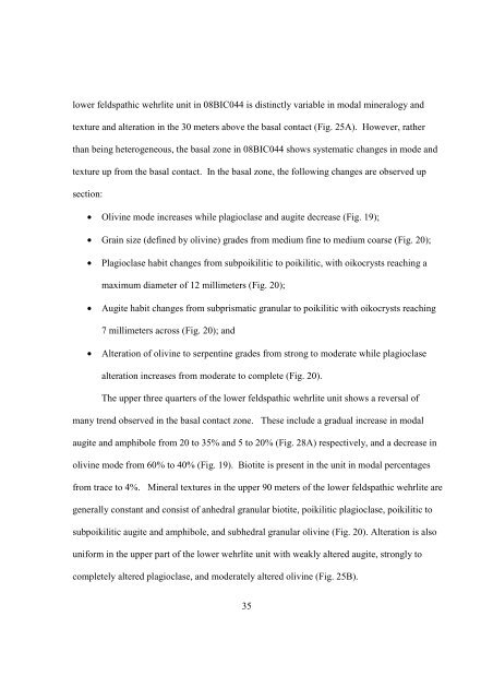 Petrology and Cu-Ni-PGE Mineralization of the Bovine Igneous ...