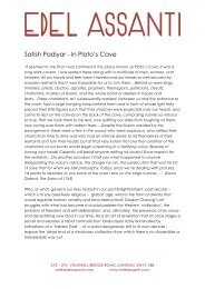 Satish Padiyar - In Plato's Cave - The Courtauld Institute of Art