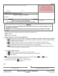 CR-120 Notice of Appeal—Felony (Defendant) (Criminal)