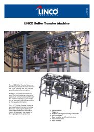 LINCO Buffer Transfer Machine - BAADER Food Processing ...