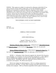 2012-492, Kimball Union Academy v. John Genovesi & a. - New ...