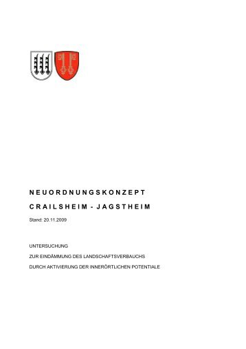 Neuordnungskonzept Jagstheim - Crailsheim