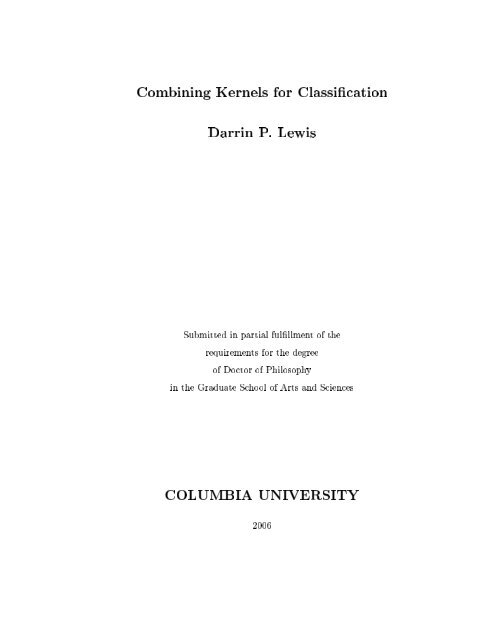 final version - Columbia University