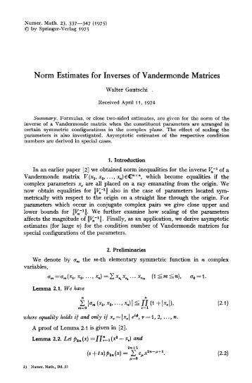 Norm estimates for inverses of Vandermonde matrices